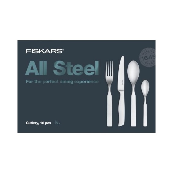 Sada příborů All Steel, 16 ks