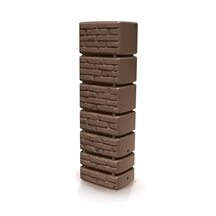 Sud na dešťovou vodu TOWER BRICK rustikální cihlový 350l