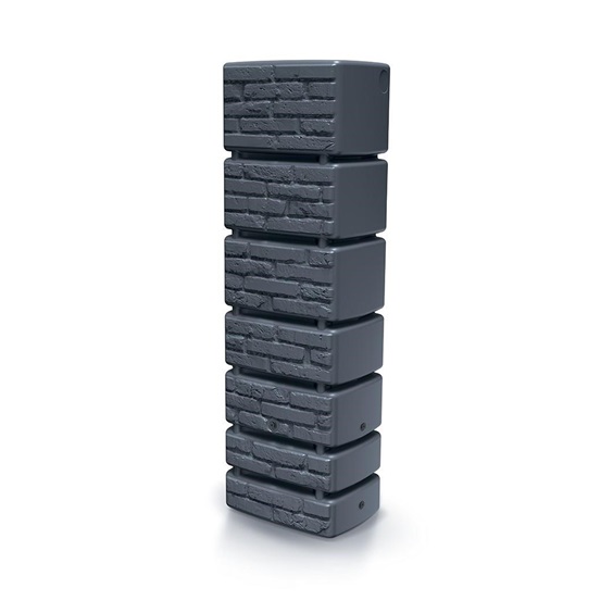 Sud na dešťovou vodu TOWER BRICK antracit 350l