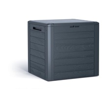 Box zahradní WOODEBOX antracit 58,5 cm - 140L