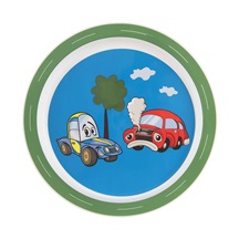 Sada jídelní UH dětská AUTO kulatá 3 ks