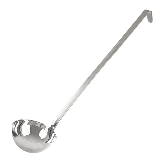 Naběračka nerez Gastro 54 cm, pr. 12,5 cm