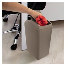 Koš odp. UH Waste kolíbka 10 l hnědá