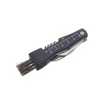 Nůž houbařský+štětec, otvíráky 6 cm
