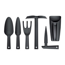Sada ručního nářadí RESPANA GARDENING TOOLS SET černá, 6 ks