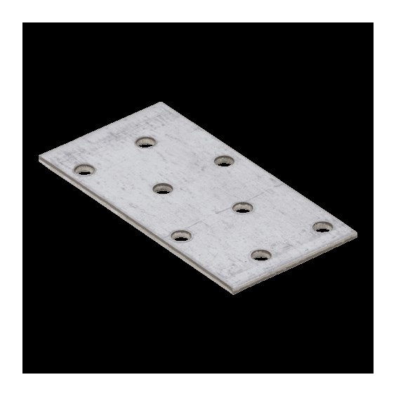 destička perforovaná 80x40x2,0 mm