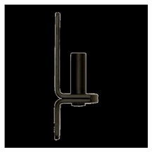 držák čepu  d 13 mm /11 mm černý