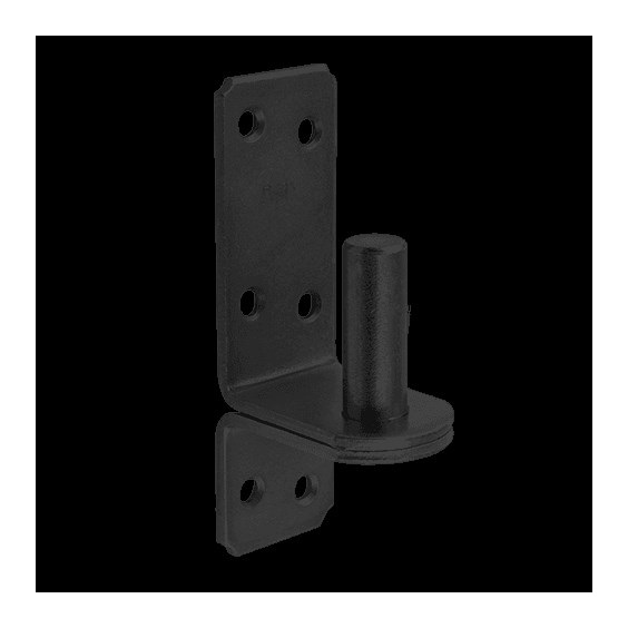držák čepu  d 16 mm /25 mm černý