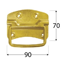 Držák bednový 90 x 70 mm (černý)
