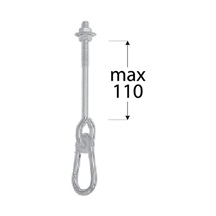 uchycení houpačky typ A  M12*110 mm