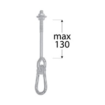 uchycení houpačky typ A  M12*130 mm