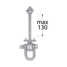 uchycení houpačky typ D  M12*130 mm
