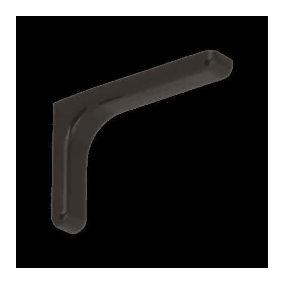 konzole s plastovým krytem 115x78x26 hnědá