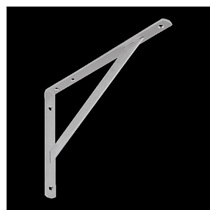 konzole zpevněná 300x200x20x3,0 galvanizovaná