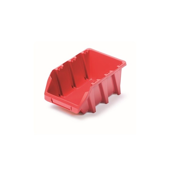 Plastový úložný box BINEER LONG 198x118x84 červený