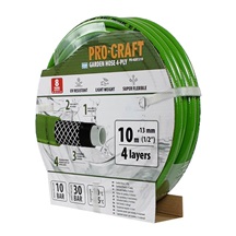Hadice zahradní zelená 4-vrstvá 1/2" bal.10m Procraft PR-4GH1310