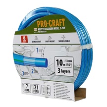 Hadice zahradní modrá 3-vrstvá 1/2" bal.10m Procraft PR-3KGH1310