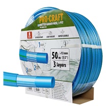 Hadice zahradní modrá 3-vrstvá 1/2" bal.50m Procraft PR-3KGH1350