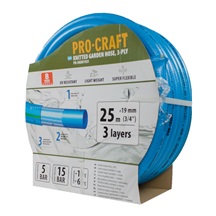 Hadice zahradní modrá 3-vrstvá 3/4" bal.25m Procraft PR-3KGH1925