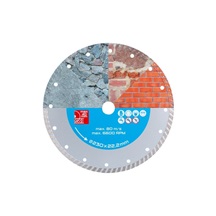 Kotouč diamantový 46-230   turbo DIAMANT