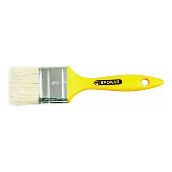 Štětec natěračský plochý 81216  C1,5 tl.14mm žlutý