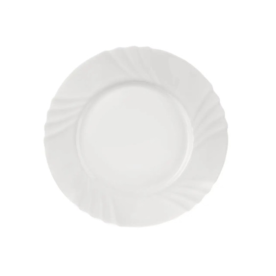 Talíř opál. sklo dezertní LUNA vlnky pr. 20 cm