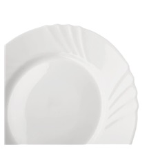 Talíř opál. sklo dezertní LUNA vlnky pr. 20 cm