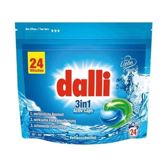 Dalli prací tablety Activ Univerzal 3v1, 24 ks