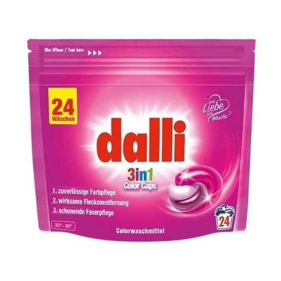 Dalli prací tablety Color 3v1, 24 ks