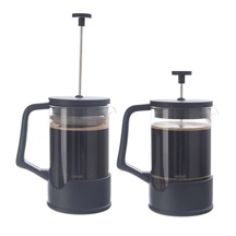 Konvice borosil. sklo/UH french press 0,9 l BLACK