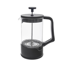 Konvice borosil. sklo/UH french press 0,9 l BLACK