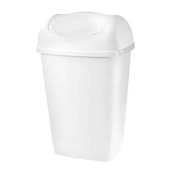 Odpadkový koš GRACE 9l bílá