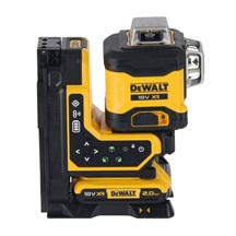 Laser zelený 3x360° DCLE34035D1 1x2,0Ah Li-Ion 18V