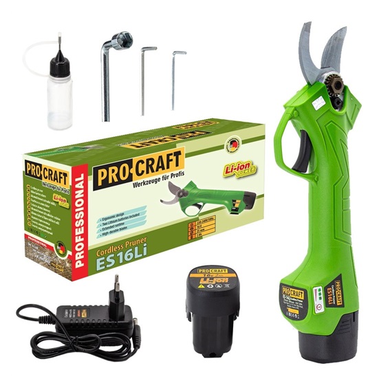 Nůžky AKU Procraft | ES16Li1B 16V 1x2,0 Ah Li-Ion