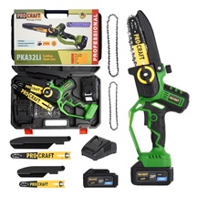 Pila řetězová AKU Procraft PKA32Li 20V 1x4,0Ah Li-Ion lišty 152/203mm