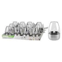 Lampa Strend Pro Garden, nerez, solární, 6x8,5 cm, 1x LED