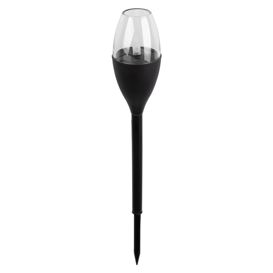 Lampa Strend Pro Garden, plast, efekt plamene, solární, 6,5x40 cm, 1x LED