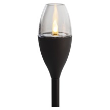 Lampa Strend Pro Garden, plast, efekt plamene, solární, 6,5x40 cm, 1x LED
