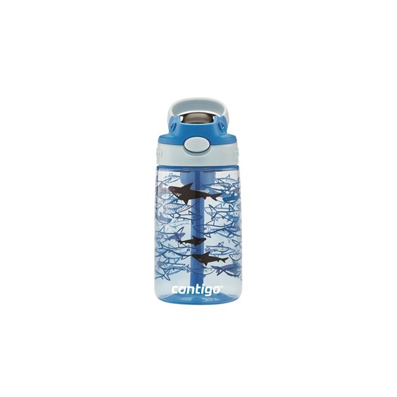 Dětská láhev Easy Clean 420 ml, Blue Sharks