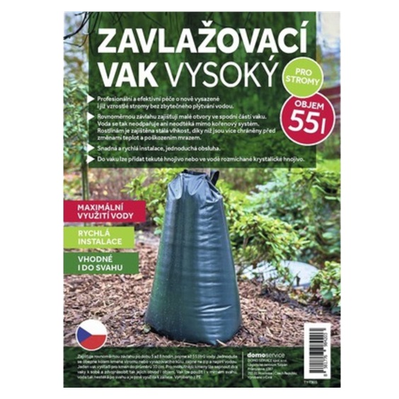 Zavlažovací vak vysoký pro stromy 55 l