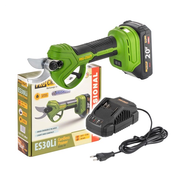 Nůžky AKU Procraft | ES30Li1B 1x2,0 Ah Li-Ion