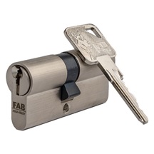 Vložka FAB 3 HOME - 3H.00/BDNs 50+55 6klíčů  TB3 Box satin nikl