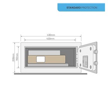 Sejf YALE YLV/200/DB2  Safe Laptop
