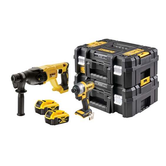 Sada Kombo XR DCK2023M2T 18V 2x4,0 Ah Li-Ion