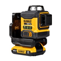 Laser zelený 3x360° DCLE34031D1 18V 1x2,0Ah