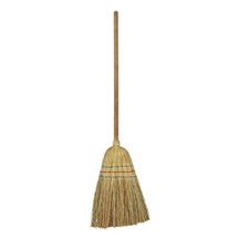 Koště čirok dětské 3x šité násada 65cm