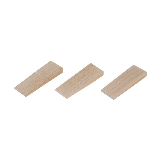 Klínek montážní dřevěný 55x20x6-0mm 20ks 37204
