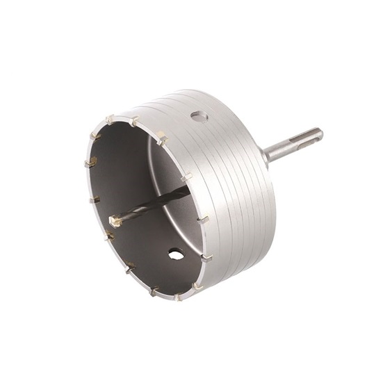 Korunka vykružovací s SK plátky 125mm SDS plus       24758