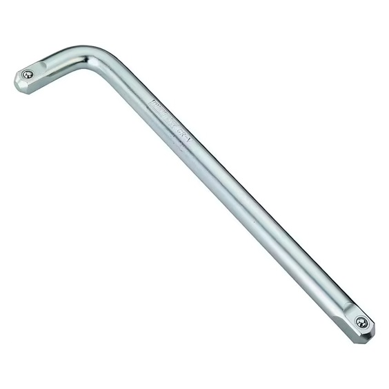 Rukojeť ohnutá 250mm 1/2" na kartě