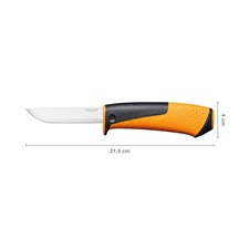 Set sekera Fiskars X28 + univerzální nůž Fiskars